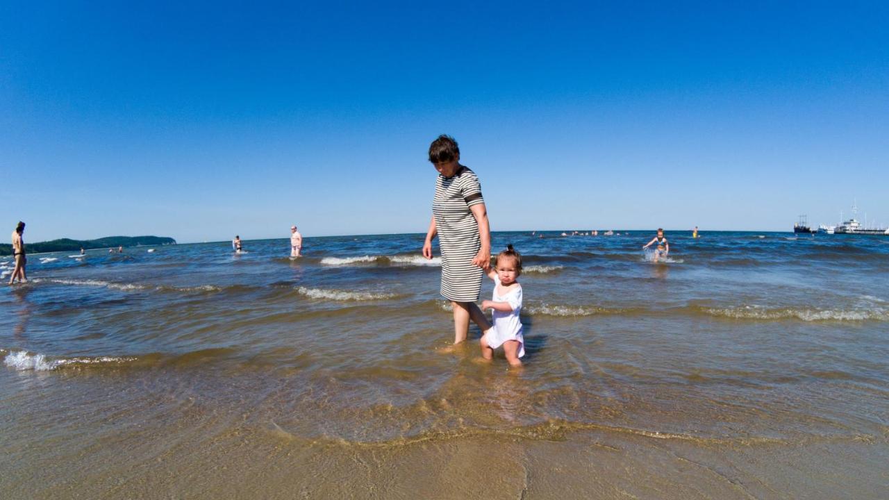 Beach Apartment I Plazowy Happy Hours Sopot Exteriör bild